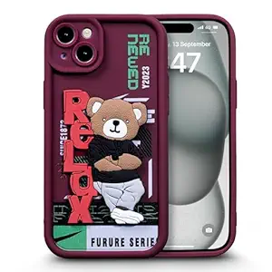 iPhone 14 Matte Back Silicone Cover 3D Designed